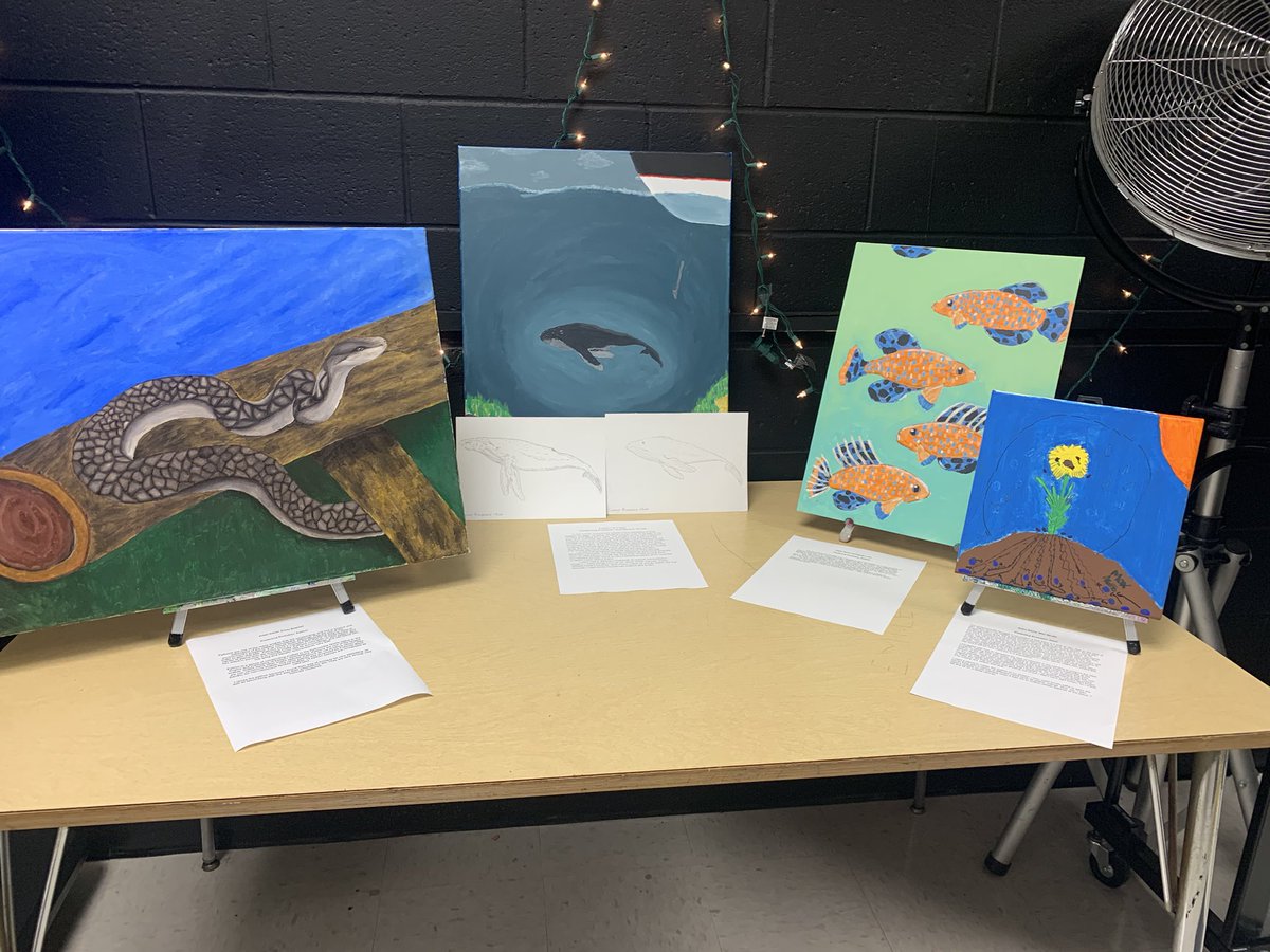 Predicting Evolution: Exhibit. So proud of these students!!!!