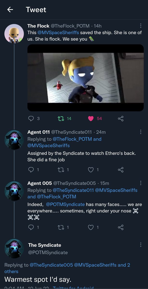 Appreciate the shout out <a href="/TheFlock_POTM/">The Flock</a> 🚨

<a href="/WolfBoltzer/">Wolf Boltzer</a> We would like some clarity on who's obsessed with who... Because there's a clear answer to the narrative you're portraying.