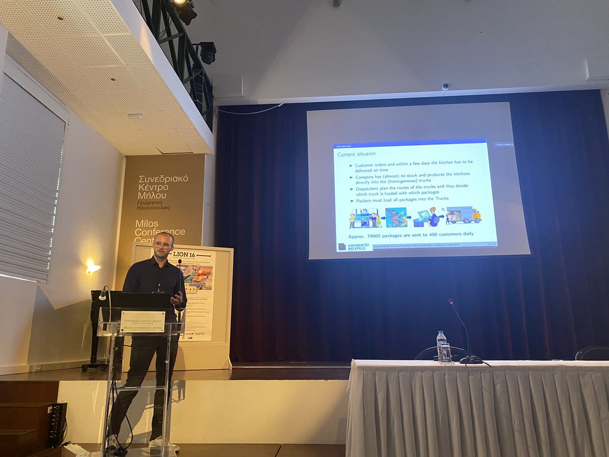 PhD student Jakob Schulte from <a href="/unibielefeld/">Bielefeld University</a> offers a solution to the vehicle routing problem by integrating a binary regression into a mixed integer programming model using Taylor series expansion and solving the resulting capacitated routing with a stochastic approach