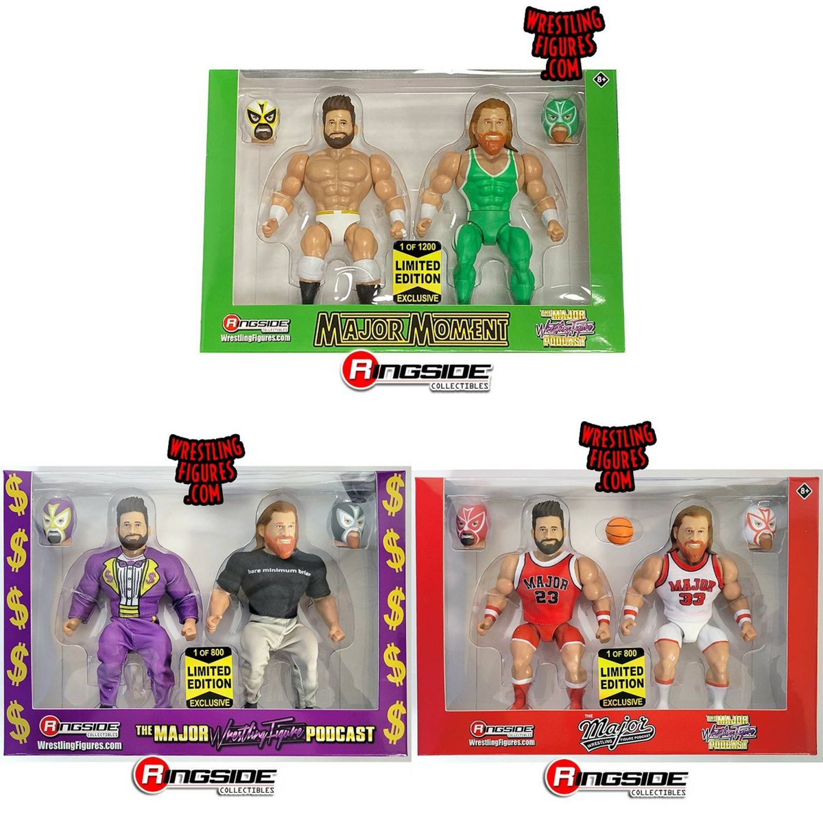 TheMattCardona's tweet photo. BRAND NEW @majorwfpod figures available on @ringsidec! #scratchthatfigureitch https://t.co/HqI9spdYIC