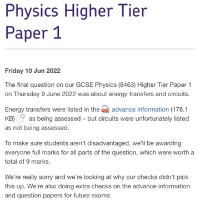 EnjoyedCello's tweet photo. Thank god!
#gcses2022 #GCSEPhysics #gcsescience #aqa #aqaphysics https://t.co/lBUlvmHQmV