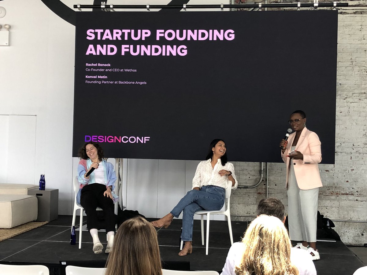 cpaulabk's tweet photo. “The future of work is family and freedom” Discussing the problematic relationship between workers’ safety nets attached to their employers with @konval and @rachren1 at #uxconf22. What happens when it’s time to sever ties and you’re stuck at a job you hate? https://t.co/lG7FHHvO5Q