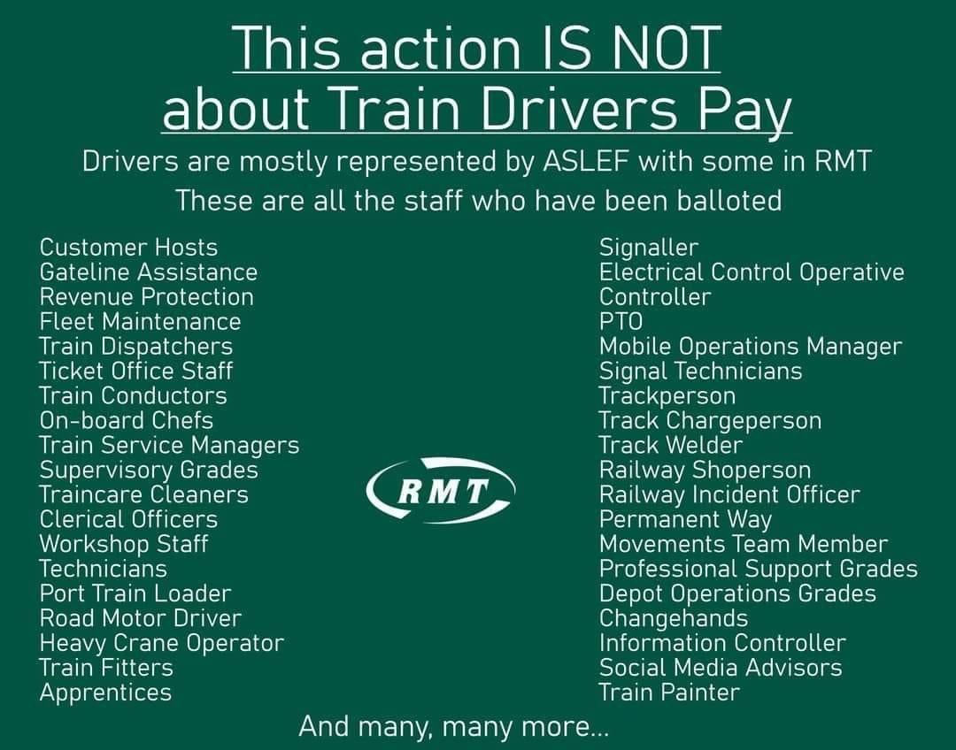 EM_Combine's tweet image. Solidarity with RMT