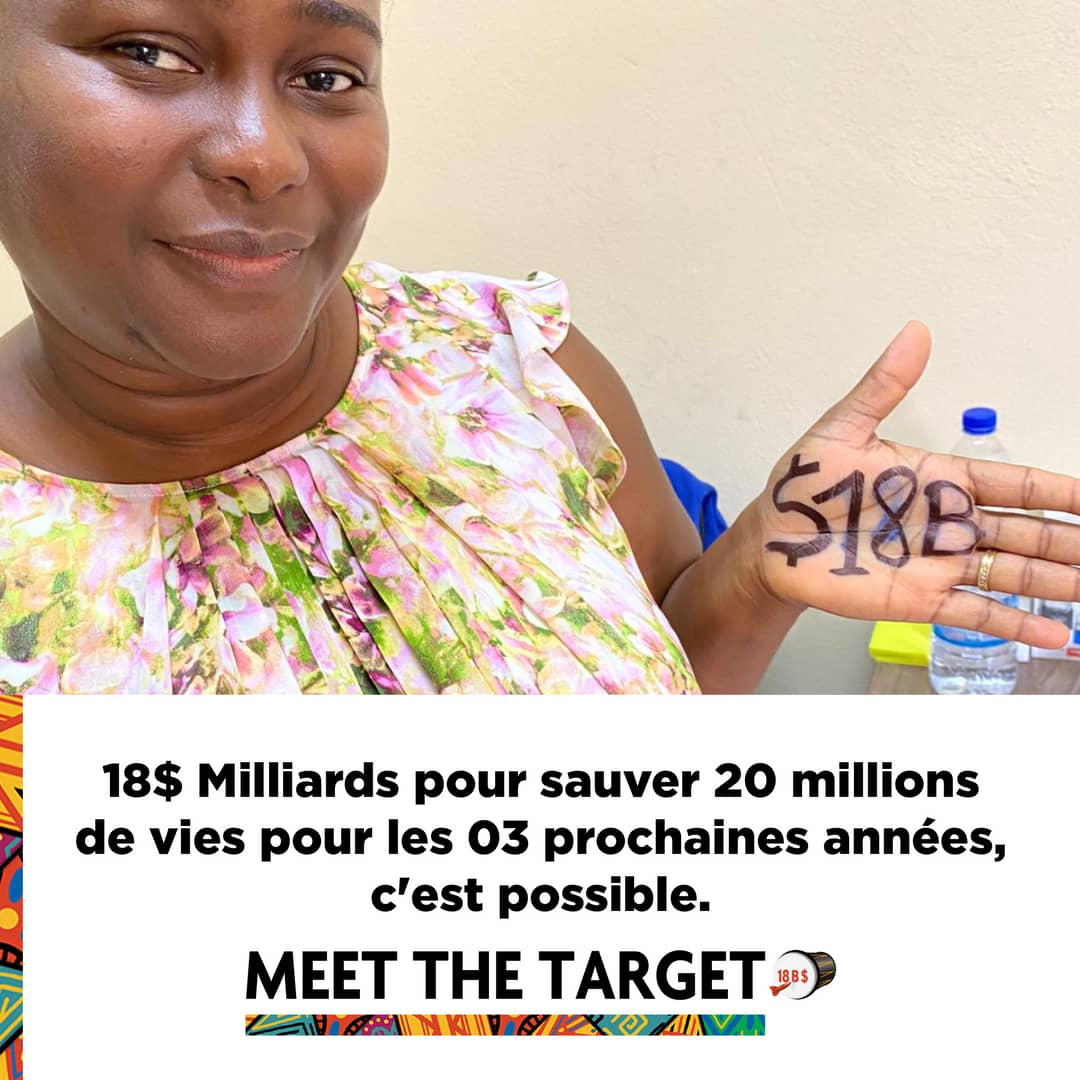 ASAPASU, en tant qu'organisation de la société civile est mobilisée pour demander 18 milliards $ pour la lutte contre le paludisme, la tuberculose et le VIH/SIDA lors de la réunion du du Fonds mondial pour la 7ème reconstitution. #Meetthetarget @AOuattara_PRCI #GouvCI