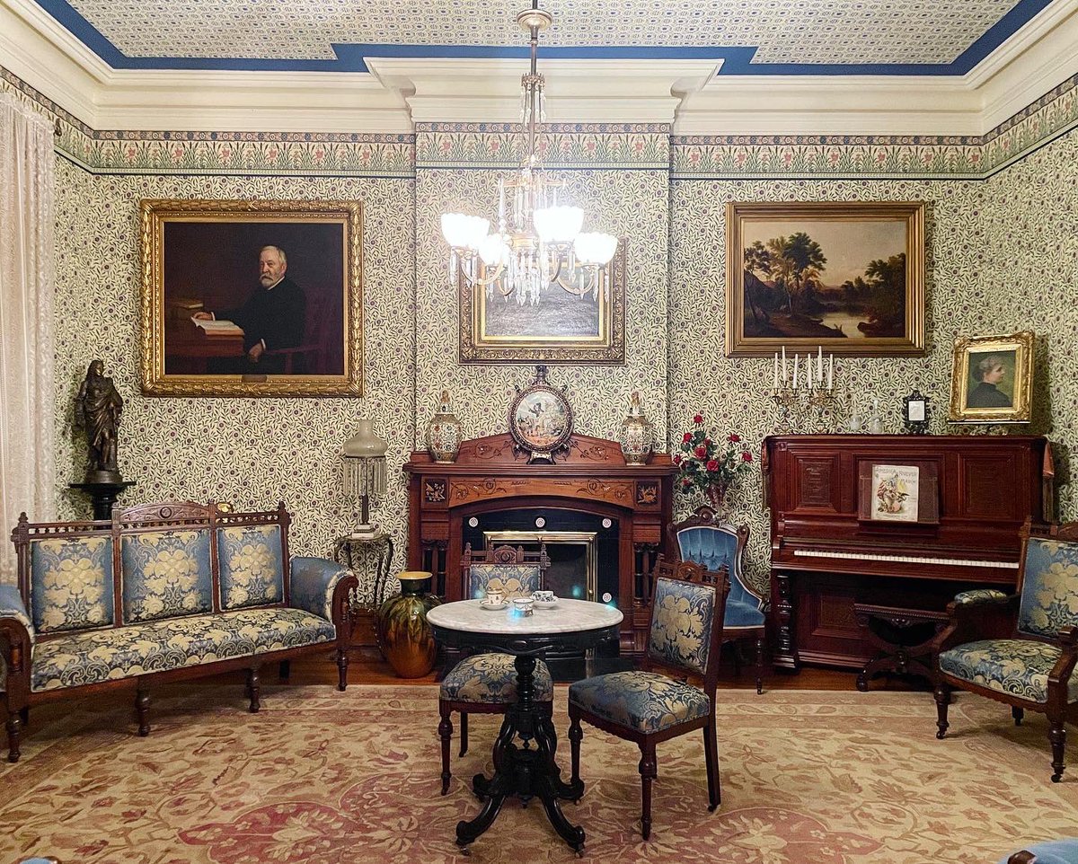 RoadUnraveled's tweet photo. Really enjoyed our tour of the @PresBenHarrison house in Indianapolis today! Benjamin Harrison was the 23rd president of the USA from 1889 to 1893 ๐บ๐ธ Great stop for US history enthusiasts! #potus23 #travel #americanhistory https://t.co/Uavx8RxxZZ
