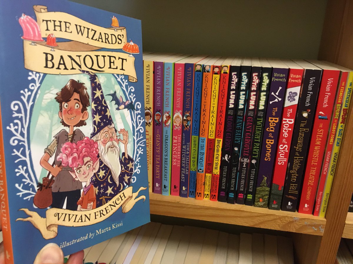 Hurrah! The Wizards' Banquet has arrived in time for #Friday tea @fivekingdoms @MartaKissi @WalkerBooksUK @FraserRossLA #ChooseBookshops #wigtown❤️📚