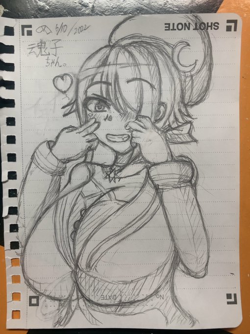 友達とファミレスで落書きしてた。
一年位ペンと消しゴムでお絵描きしてなかったけどやっぱ難しいね。
会場でスケブとか描いてる作家さんはやっぱ凄いなと思った…。 