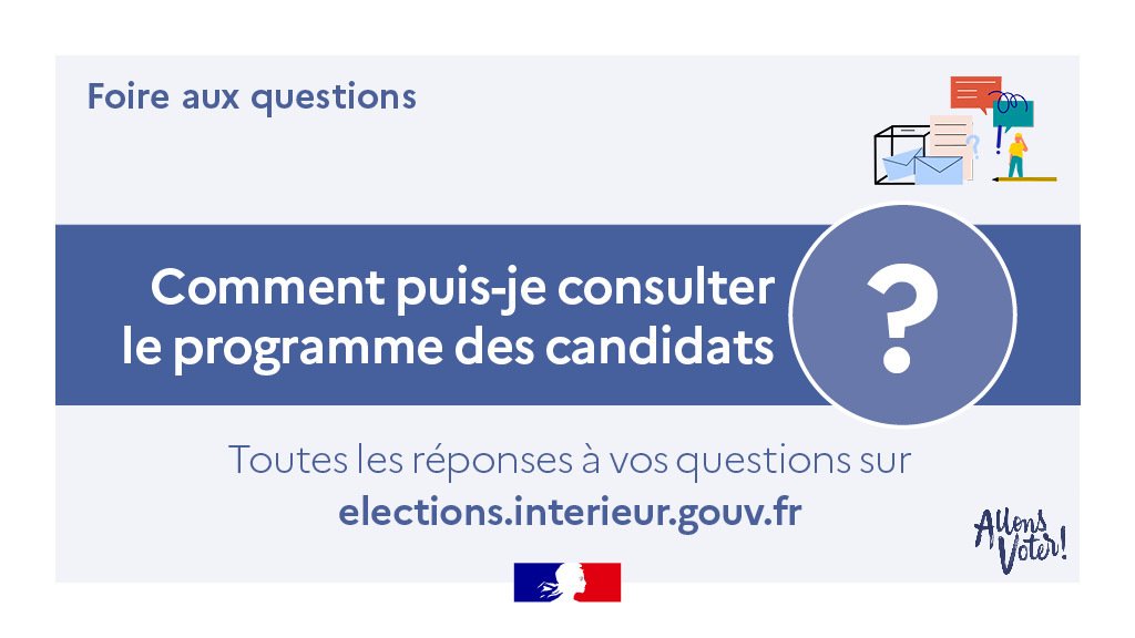 Prefet61's tweet photo. 🗳 #Élections2022 l Vous n'avez pas encore fait votre choix pour les #législatives2022 les 12 et 19 juin prochains ?
💻 Vous pouvez dès à présent consulter le programme des candidats.
Retrouvez-les ici ⤵️
https://t.co/ReNRbXp2QK https://t.co/oY0OG3gpLd