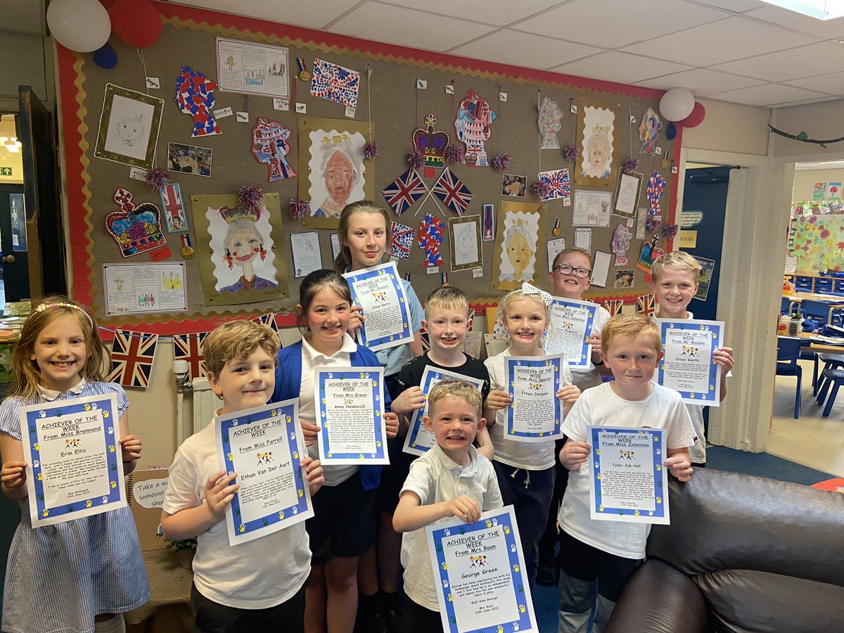 Congratulations to our achievers of the week this week. Superb leaning - we are so proud of you 💙