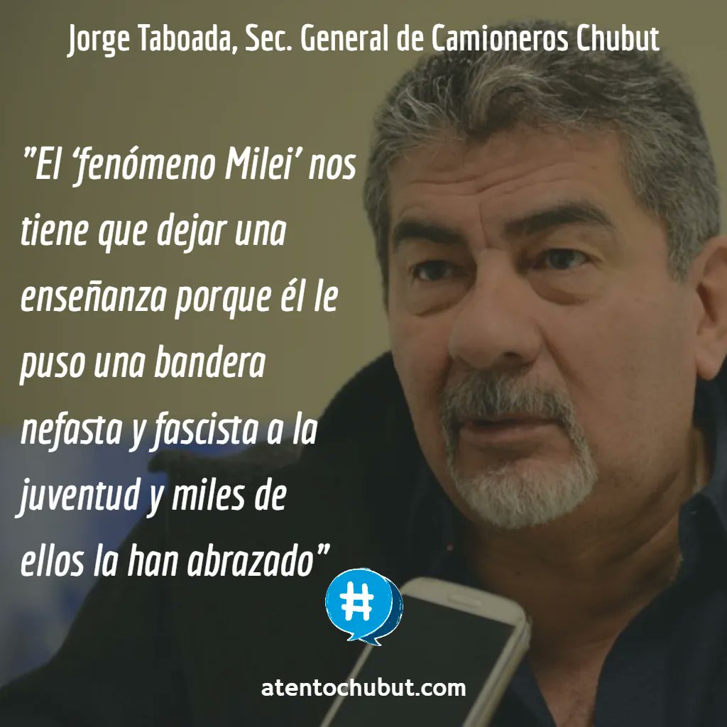 AtentoChubut's tweet image. Lo remarcó el dirigente camionero @JJorgeotaboada, en el Primer Plenario de la Juventud Sindical de la CGT: “Hay que enseñarles a los jóvenes lo que ha hecho históricamente la derecha argentina desde siempre, haciéndole mucho daño a la sociedad, chupándole la sangre al país”.