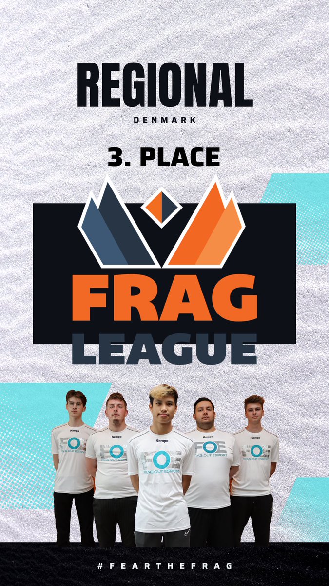 🔥Nr. 3 i FragLeague Danmark🔥

Frag Out Esport slår Hannes
Drenge, og sikrer sig dermed en tredjeplads i årets 
<a href="/fragleaguecom/">Fragleague</a> Danmark🥉. GGWP

Nu skal vi bare til 3. Div i #PowerLigaen 🔥✌️.

😍: <a href="/Sn4Qe/">ZnaQe</a> <a href="/Bloodyycs/">Bloodycs</a> <a href="/MickeyyCSGO/">Patrick lind</a> <a href="/T0WWYcs/">Tommy</a> <a href="/R1singgg/">R1singgg</a> <a href="/kENN1N/">Kenni Nielsen</a> <a href="/Martin_G_Bang/">Martin Bang</a>