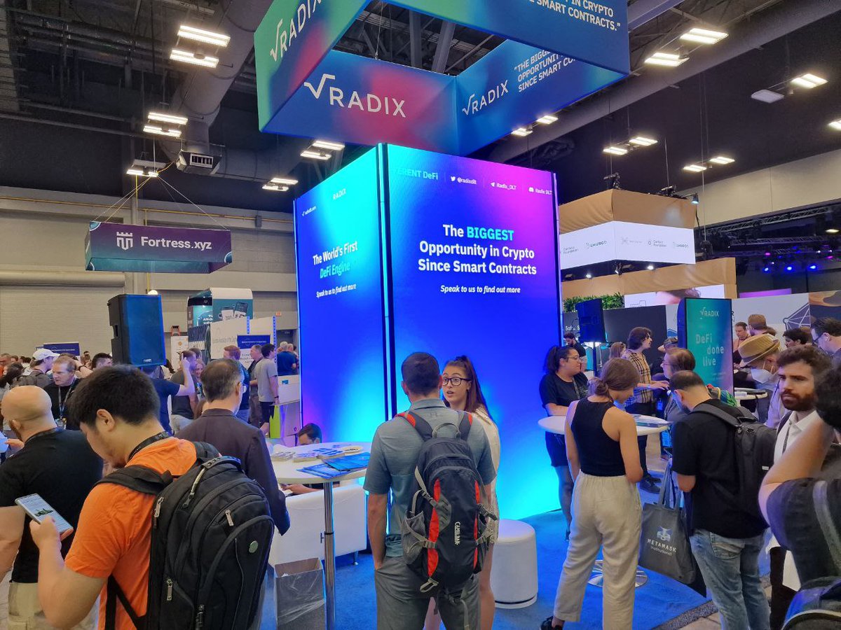 Day 1: #Consensus22

If you're in town drop by and chat with the <a href="/radixdlt/">Radix - Radically Different DeFi</a> team, they are giving away (lego) Lambos and showing live #Scrypto coding demonstrations.

If the code has you hooked, we have a full day of it! 👇

Register: radixdlt.com/post/austin-de…