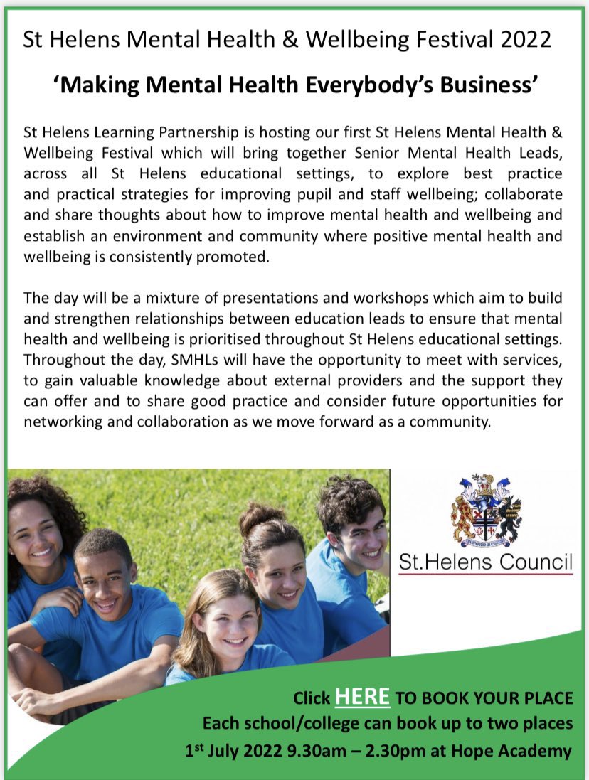 Hope__Wellbeing's tweet photo. A great morning planning &amp; organising our St. Helens Mental Health &amp; Well-being Festival! Make sure you’ve signed up to be part of this fantastic event that will bring all of our practitioners &amp; community together 💚 #MentalHealthMatters @Hope_Academy https://t.co/6t4leJs6Rs