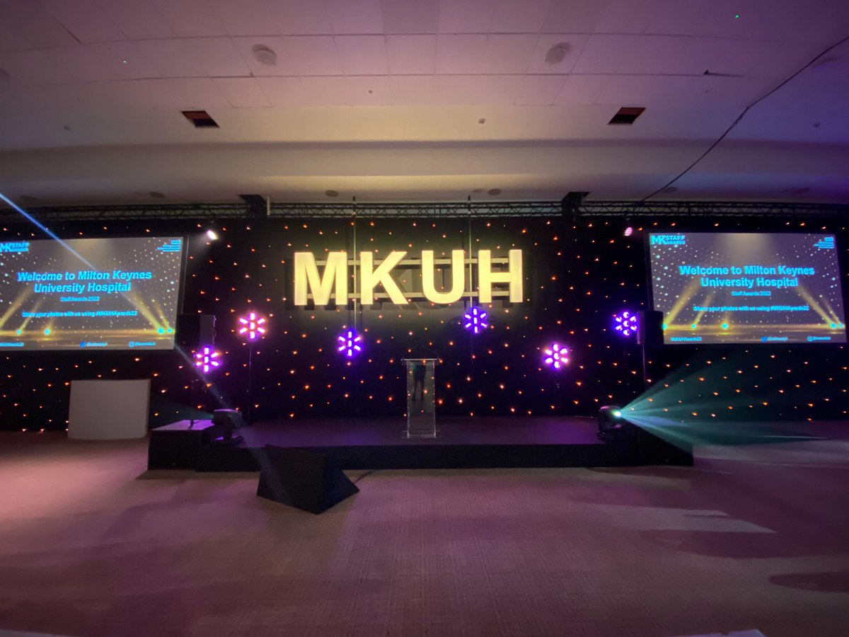 MKHospital's tweet image. Tonight is the #MKUHAwards22! We will be recognising the wonderful achievements &amp;amp; contribution of #TeamMKUH. We look forward to nominees, colleagues and special guests joining us at @MKDonsFC stadium from 6pm.