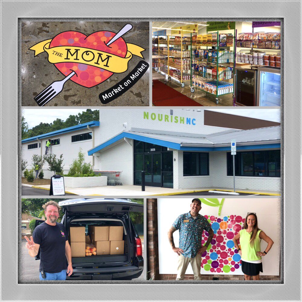 Getting to tour <a href="/NourishNc1/">NourishNC</a> w/ Rockstars, Steve McCrossan &amp; Katelyn Mattox was an emotional experience. Reflecting on this parent vision started on the front porch <a href="/CBElementary/">CB Elementary School</a> years ago has evolved into this resource for many #NHCS students is monumental. #summerfoodforstudents
