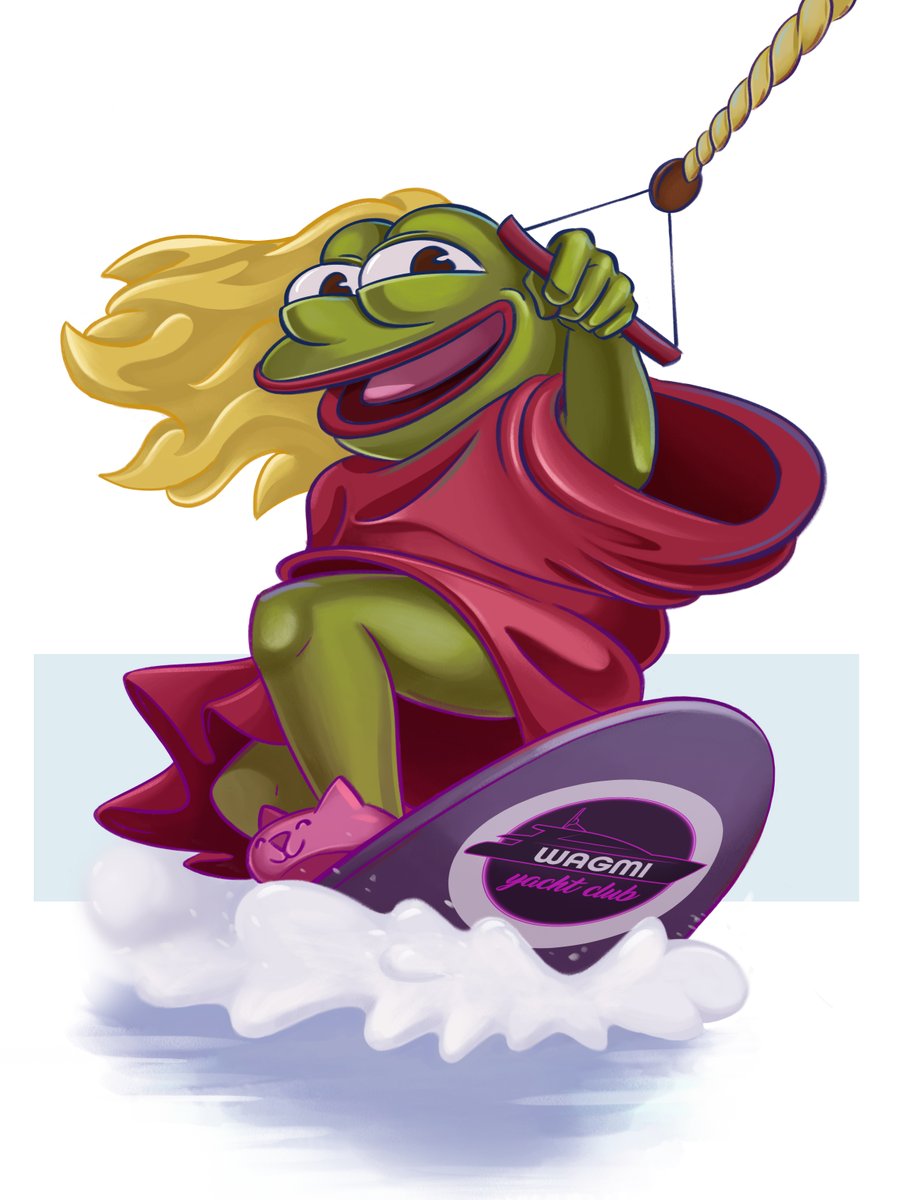 wagmiyachtclub's tweet image. Something magical happens when a women joins the team 🐸✨ 

follow for details @wagmiyachtclub #nfts