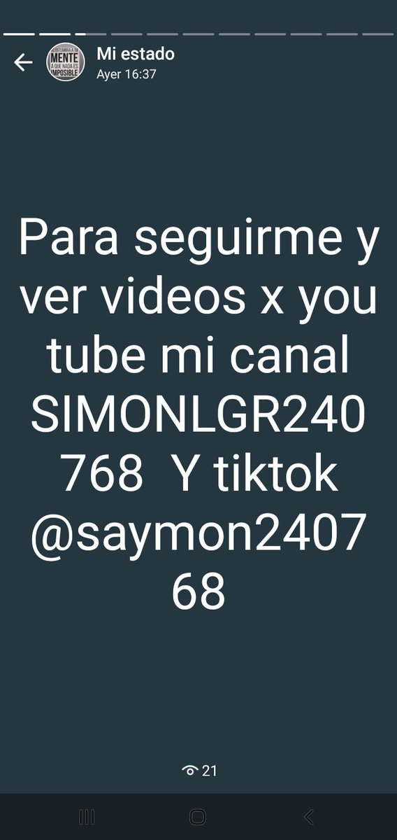 Buenas tardes mi hermanos Venezolan@s desd Tenerife en el Exilio x culpa d esa Tiranía y Narco Estado d Maduros y la Oposición Vendida Apátrida hoy somos más d 8 millones d Hermanos Sobrevivientes y Calandonos Vainas en estos Países x No poder estar en el Nuestro Cómodos Ayudame