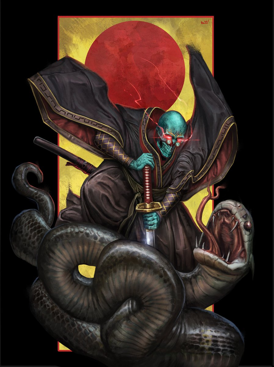 DariuszKielisz2's tweet photo. Allright barely made it on time but here it is! my entry for #SkullxArtContest
Inspired by Utagawa Ukiyo-e art and made using Skullx #3821 owned by yours truly.
@SkullxNFT https://t.co/Oizl6TJXu1