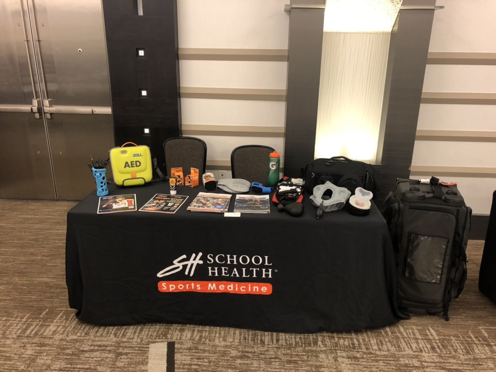 KirkSundstrom's tweet photo. Excited to be up in East Lansing for the Michigan Athletic Trainer’s Society conference. Stop by the #SchoolHealth booth and say hi to Joe and I! @esportshealth #MATS https://t.co/WgWosFim6c