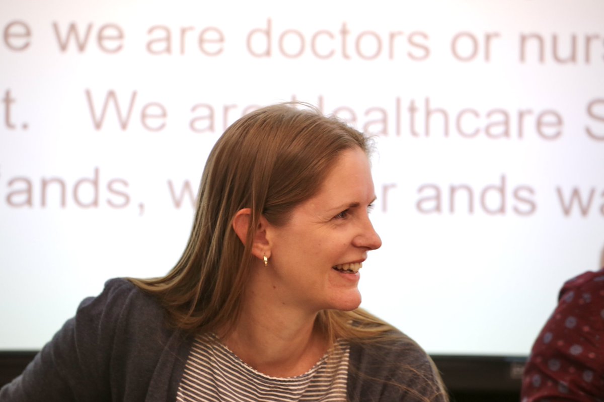 RHPL_UK's tweet photo. The wonderful @beckybsimon at ease and mid-performance at #HCSEd22 https://t.co/o9LUbVbGHZ