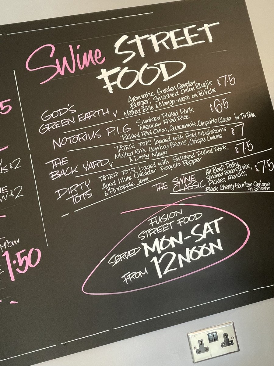 mandymiller17's tweet image. The Blind Swine in Willerby fabulous new summer menu #menuart #Yorkshire #deli #smokehouse #delicious #artisansandwiches
