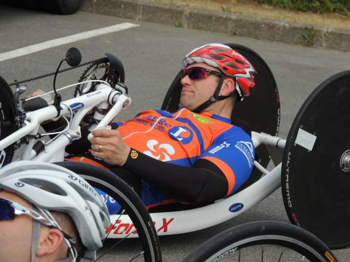 🚨 handbike 🚨
AUPA  à notre licencié Olivier qui participe ce week-end au championnat de France   force à toi 
On est tous et toutes avec toi 💪💪💪💪💪 
#handisport #handbike #handisportpaysbasque #championnatdefrance #onesttousavectoichampion