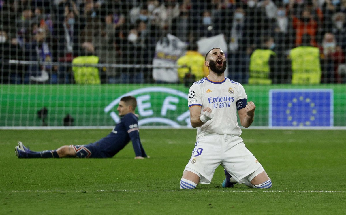 guillermogonzo's tweet photo. Por otro, cualquiera debería alucinar con el Real Madrid. Un club de sus socios que simplemente compitiendo mejor, mandó a su casa a las estrellitas, a Macron, a Sarkozy, a Qatar entero y a los JJOO de París.
Qué bonito es el deporte a veces https://t.co/M29zjT0T1F