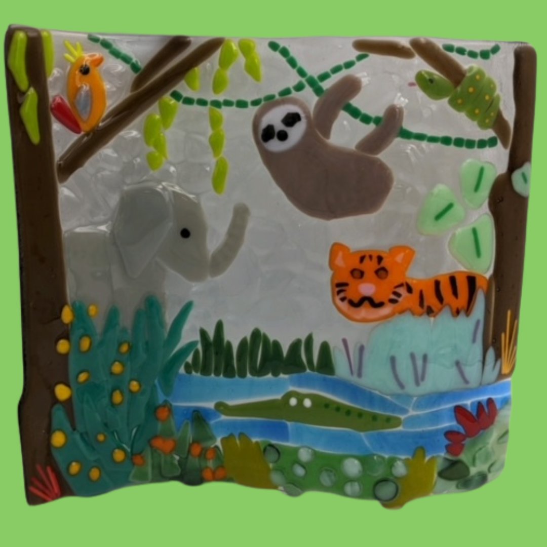 It's a jungle out there....come escape to Glassworks! 😃