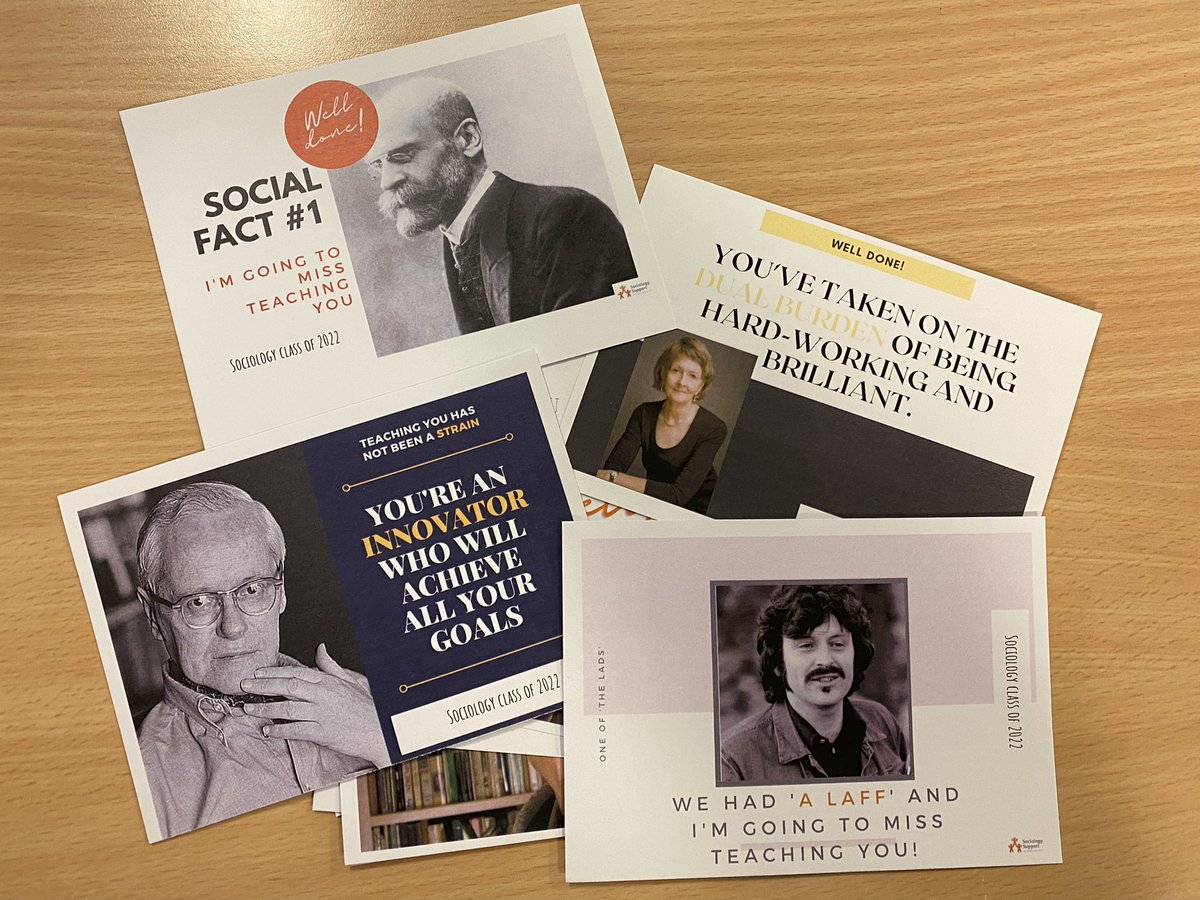 MrSakertweets's tweet photo. My gifts to my Y13 sociologists. Once I am not getting emotional I will share what they got me!l 🥹🥺 https://t.co/3ddwg6lOLZ