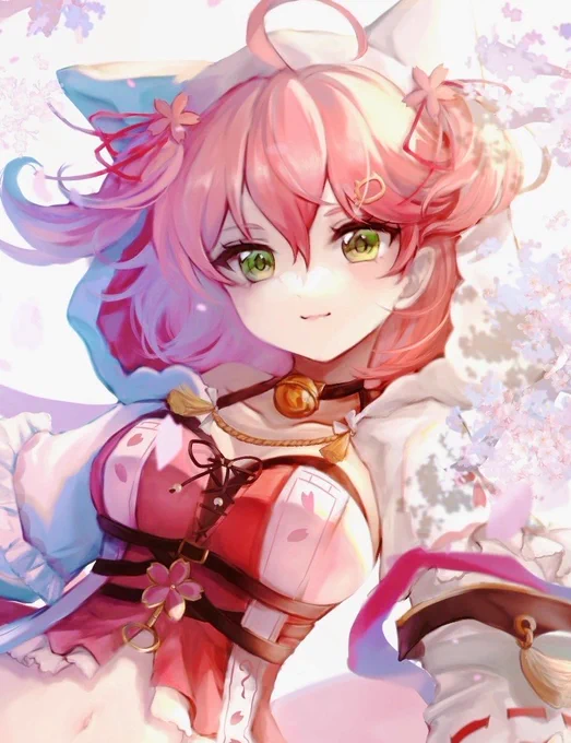 新衣装おめでとう🌸
#miko_Art 