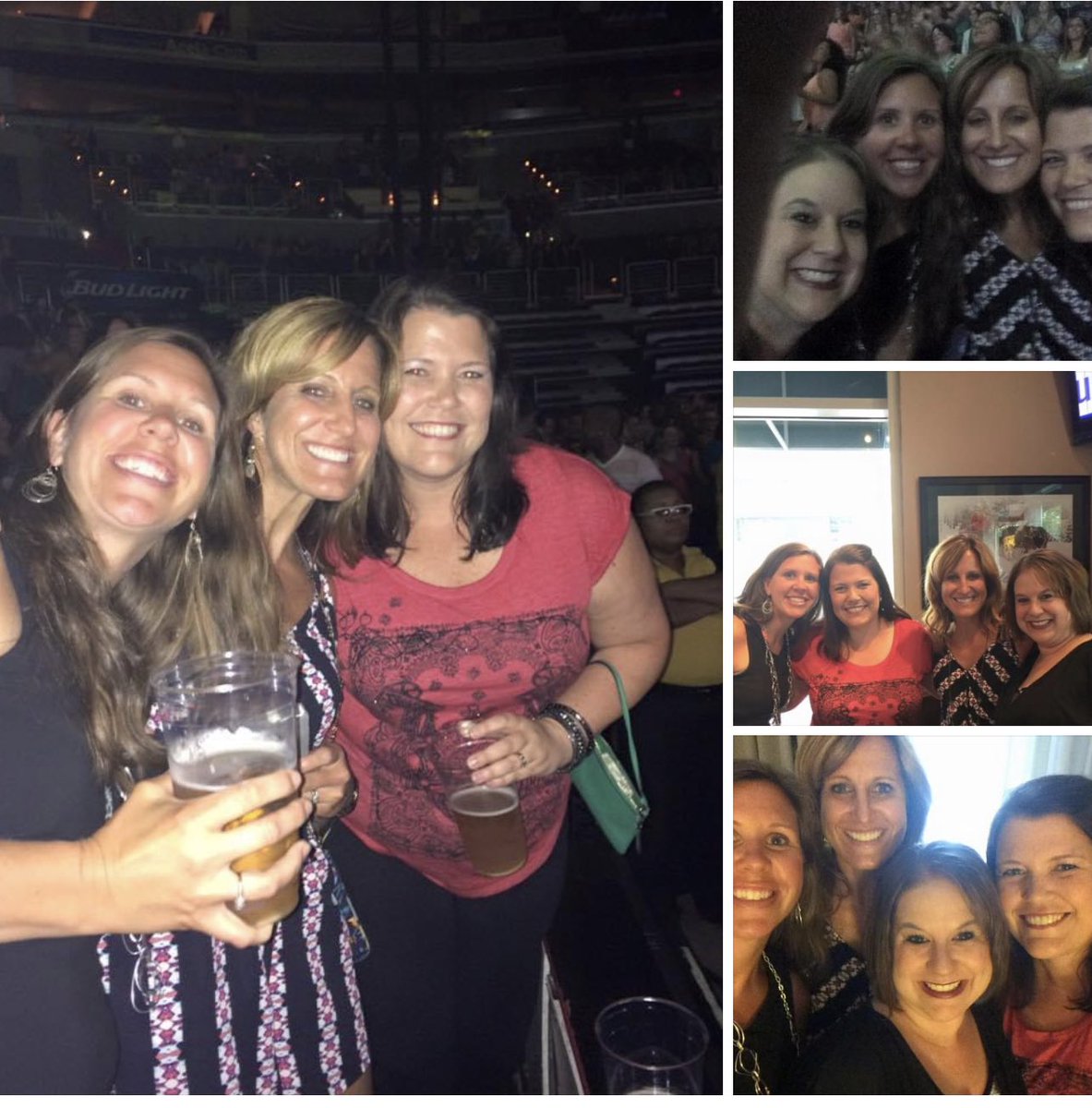 TheresaSco's tweet photo. #FBF 7 years ago today, 4 best friends at the #MainEventTour in DC-25 years after we had gone to our 1st New Kids show together. And in 43 days, we will do it again! Nothing like lifelong friendships and dancing in confetti! #ReadyForConfetti #BHLove #DonnieGirl @DonnieWahlberg https://t.co/oZ6Ox8e6GZ
