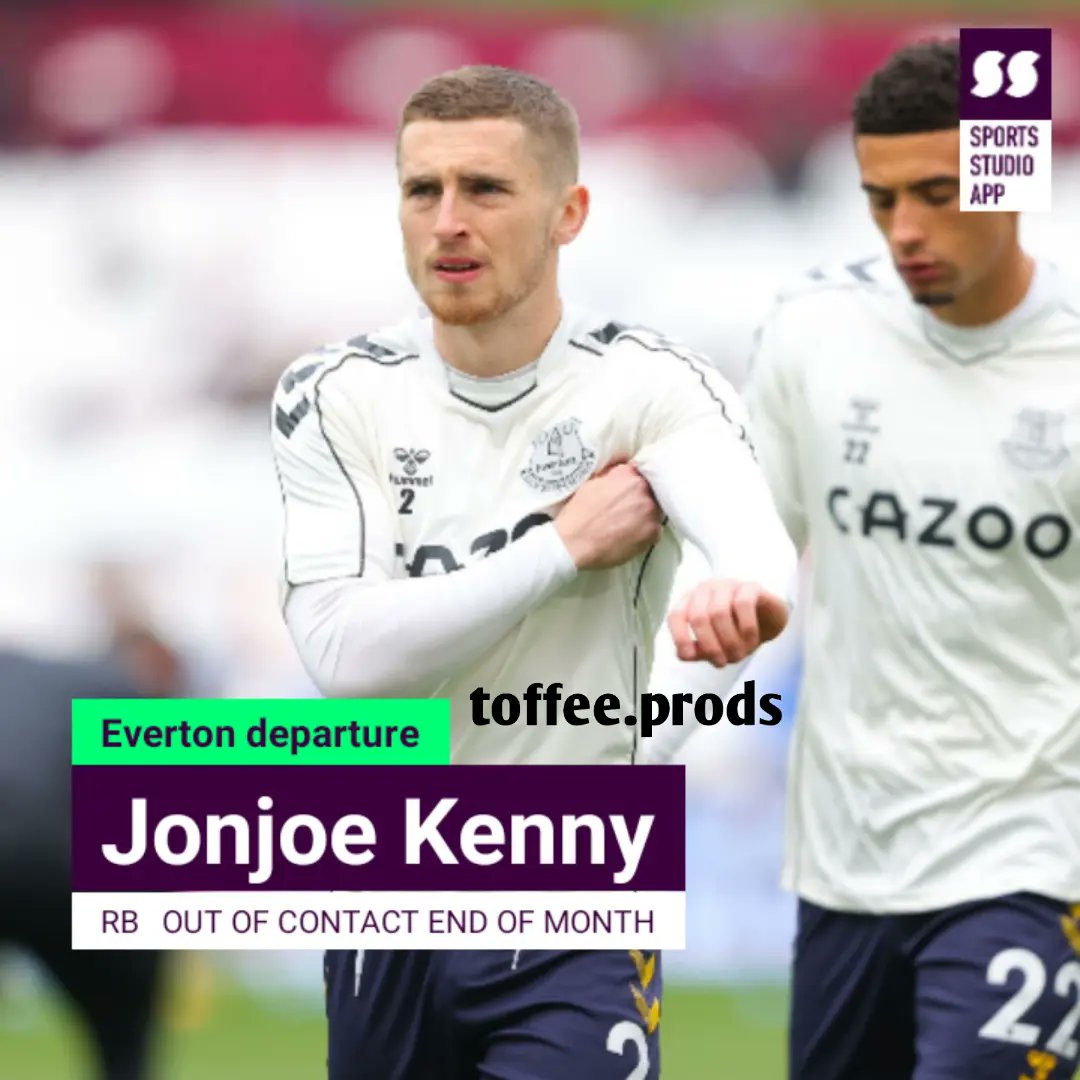 ProdsToffee's tweet photo. 🚨: Jonjoe Kenny has turned down a new contract and will leave and the end of the month looking to pursit first team action 

[@ElBobble 🌕]

🚨: Everton confirm that Fabian Delph will also be leaving at the end of the month. 

[@ElBobble 🌕] 

#EFC #Fabiandelph #jonjoekenny https://t.co/C6GyKEB8rG