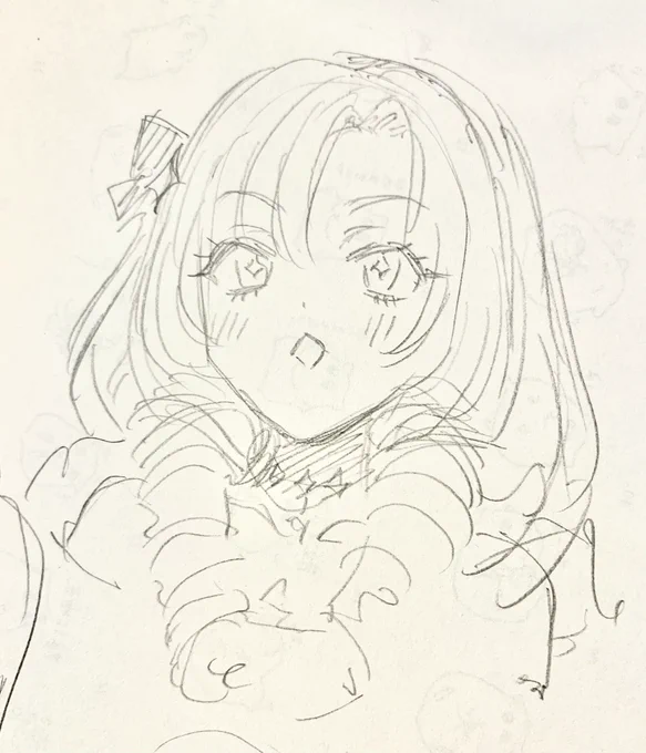サロメちゃんのこの顔が可愛いなと思った 