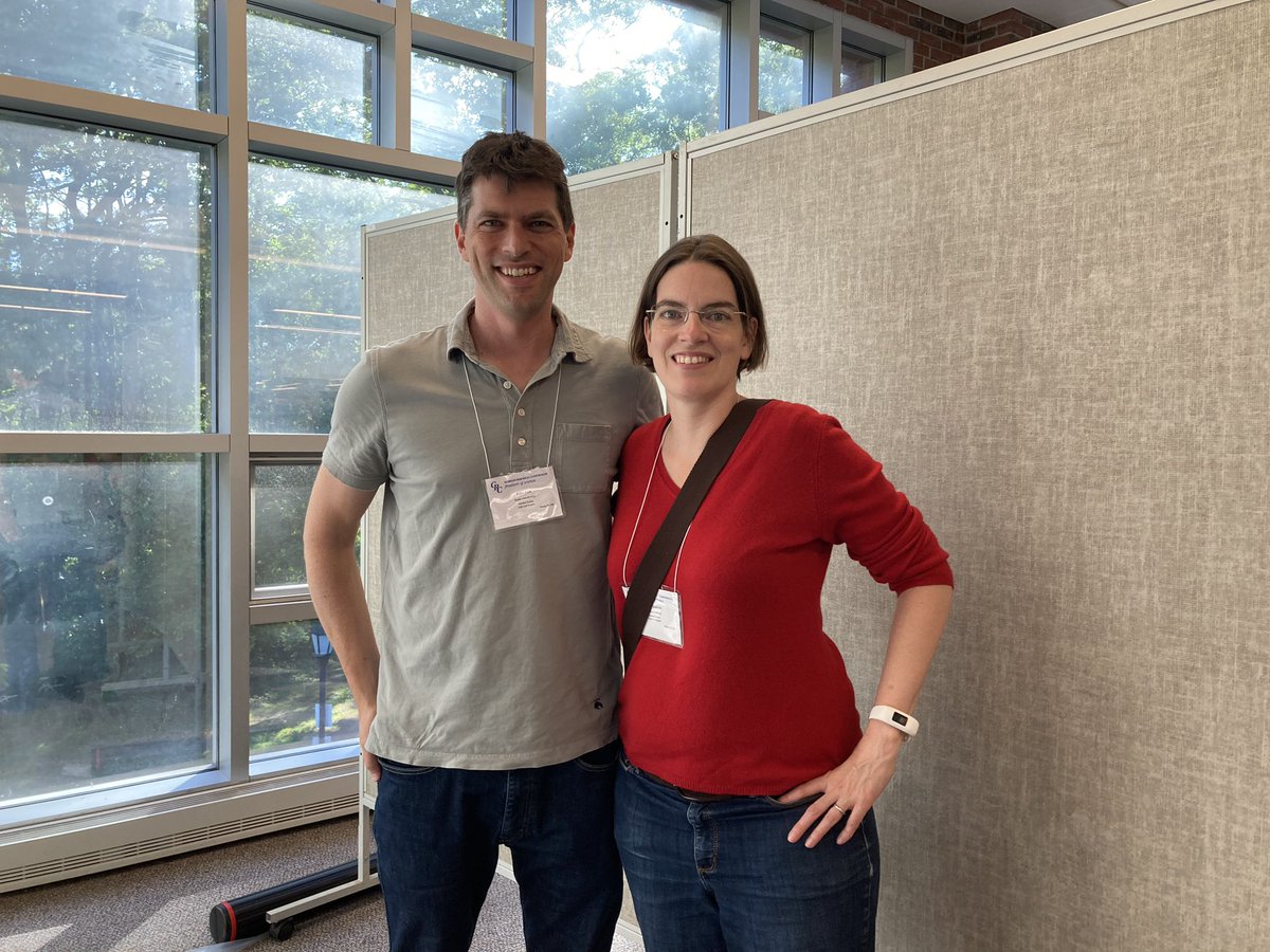 FoxLabNC's tweet photo. #cellfusionGRC was great! Especially @CarnegieDevBio Spradling lab bench neighbor reunion with Vicki Losick. https://t.co/L9CbEQzA3q
