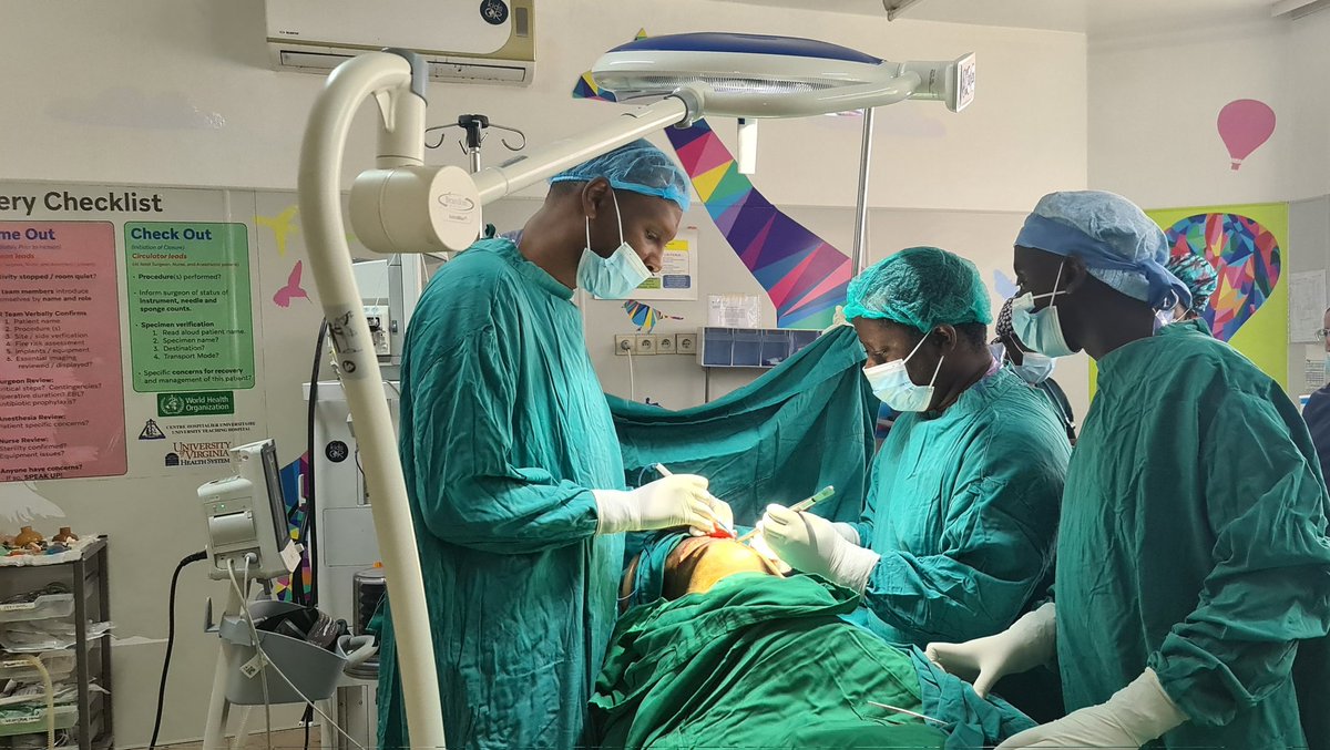 I used the magnificent <a href="/KidsOperating/">Kids Operating Room</a> theatre in kigali-CHUK to operate on a 15 year old with right diaphragmatic hernia <a href="/RMugwe/">Rosemary</a> <a href="/GarrethWood/">Garreth Wood</a> Kind of envious of my PEDs surgery colleagues <a href="/cosecsa/">COSECSA</a> <a href="/emakasa/">EMakasa</a> <a href="/PIH/">Partners In Health</a> @Senaitbitew <a href="/SaferSurgery/">Lifebox</a> <a href="/agnesbinagwaho/">Agnes Binagwaho</a> <a href="/robinpetroze/">Robin Petroze</a> @MiliardD