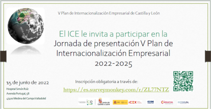 empresasjcyl's tweet photo. #InternacionalizaciónJcyl
Aún estás a tiempo de apuntarte al acto de presentación del #VPlanInternacionalizaciónJCYL 
📆 15 Junio #MedinadelCampo (Valladolid)
🌎con @icex_ @ceoe_cyl @camarascyl @IBERAVAL 
Inscríbete ya!!!!! https://t.co/hJBkBHx1gp