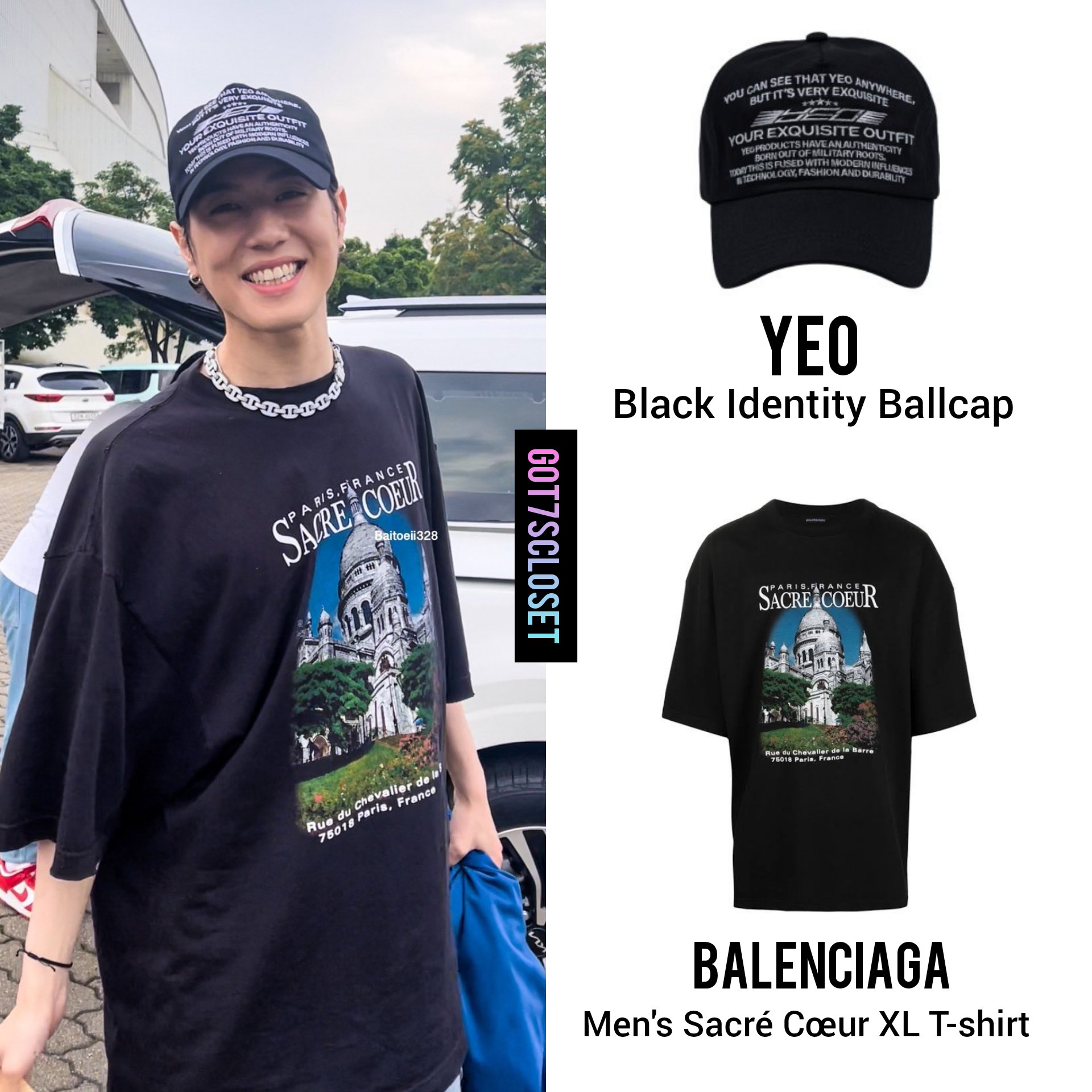 balenciaga sacre coeur t shirt