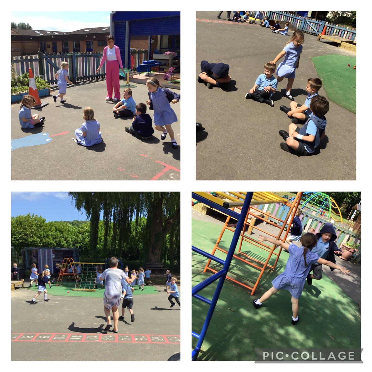 magorciwprimary's tweet photo. Today Reception JE chose Please Mr Crocodile, Flush and Duck Duck Goose as their NSPCC BIG BREAK TIME  games #thebigbreaktime #mentalhealth  #healthyconfidentindividuals great fun ❤️ https://t.co/d4U5dIJgJN