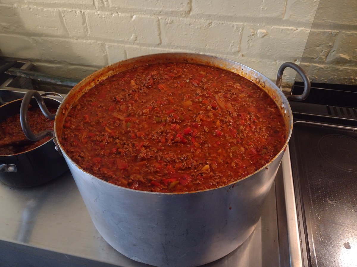 Bolognese for 150....it must be camp time. #damboree #beaversintents