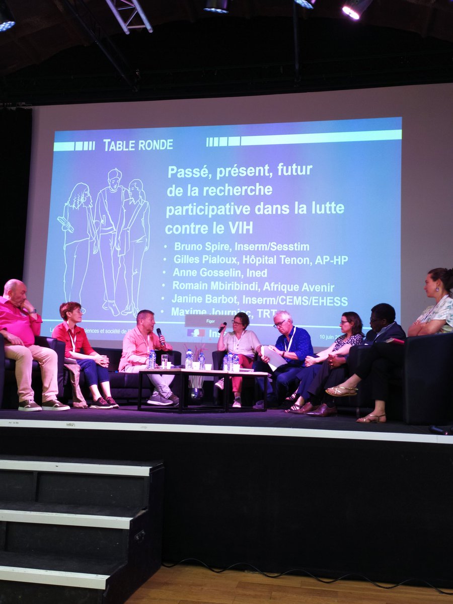 1ères Rencontres Sciences et société #inserm - Comment les associations de patients ont modifié, modifient et modifieront le cours de l'histoire dans la lutte contre le VIH #lasciencepourlasante