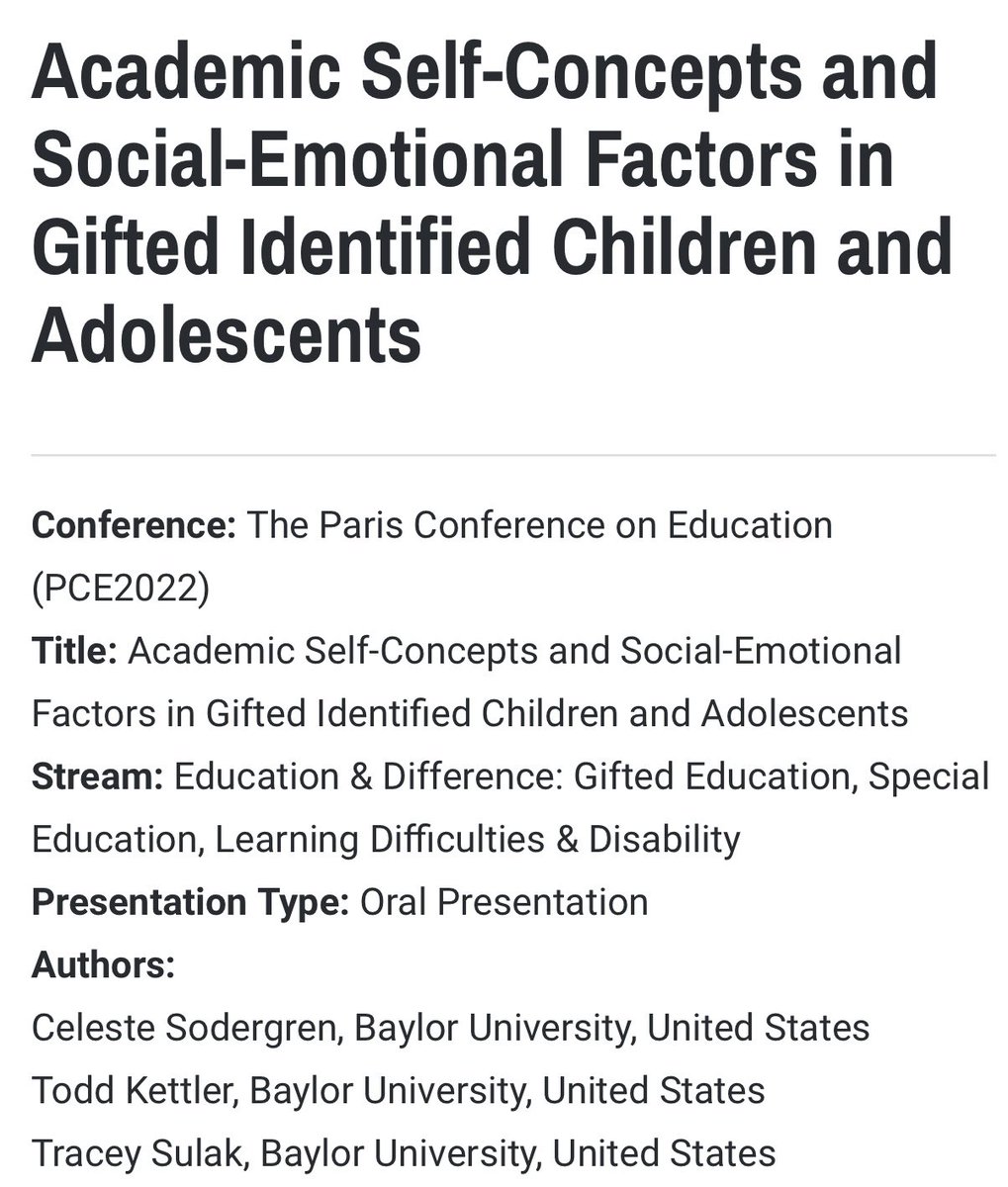CelesteSodergr2's tweet photo. Not gonna lie - this may be my favorite conference yet! Grateful to my folks for the parental travel grant. So excited to present in Paris on my birthday weekend! #keeprevising β¦@BaylorSOEβ© β¦@WacoISDβ© https://t.co/wDB9XoqbZC