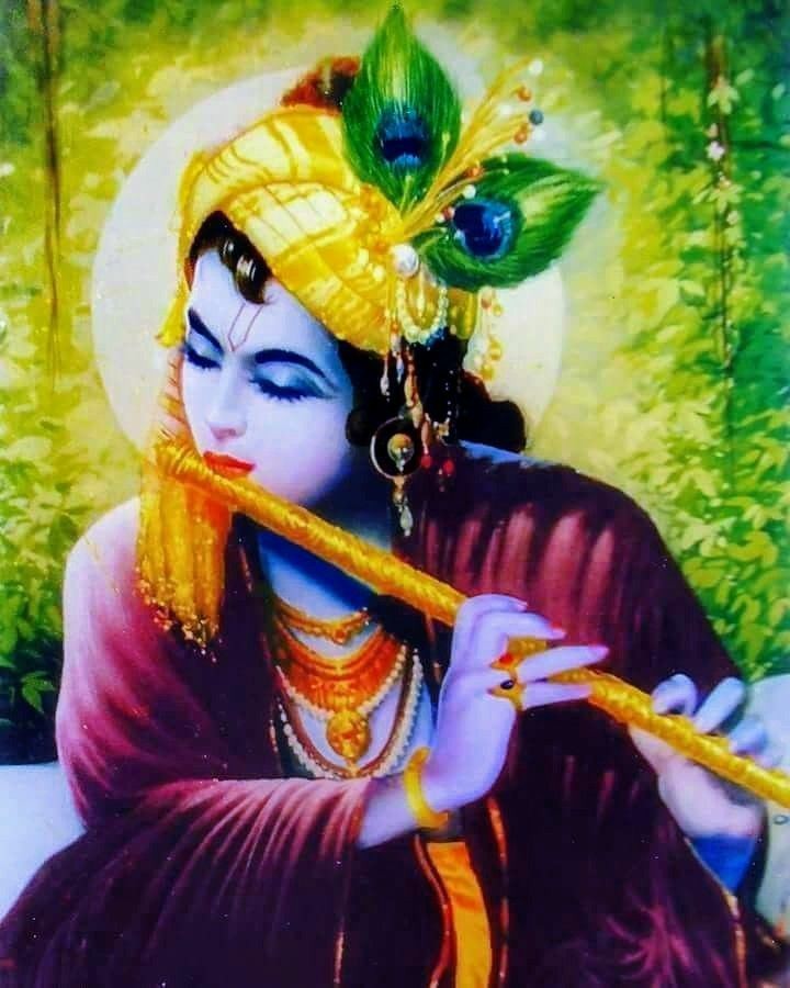DBhagvadgita's tweet photo. "Hare Krishna mantra meditation means searching for Krishna" https://t.co/du36rrEGoe