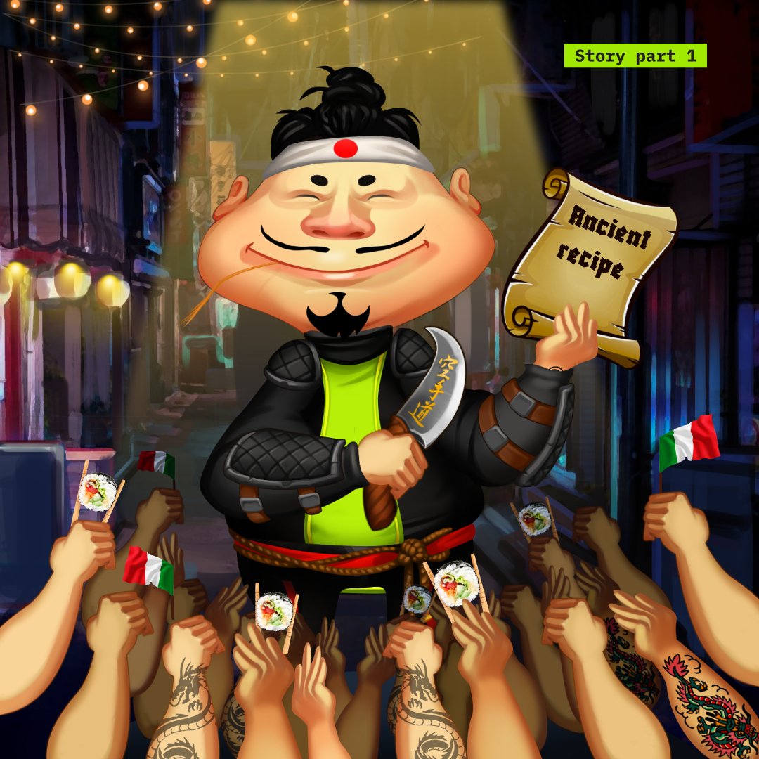 MasataClub's tweet photo. NFT Chef live #NFTs #NFT_adventures #masata_story https://t.co/kl9RzwhcDy