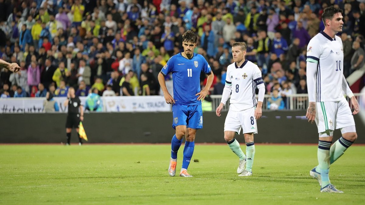 kosovanfooty_EN's tweet photo. A new star in town! โญ๏ธ
Donat Rrudhani vs Northern Ireland.
#KOSNIR https://t.co/WJkZShRWvD