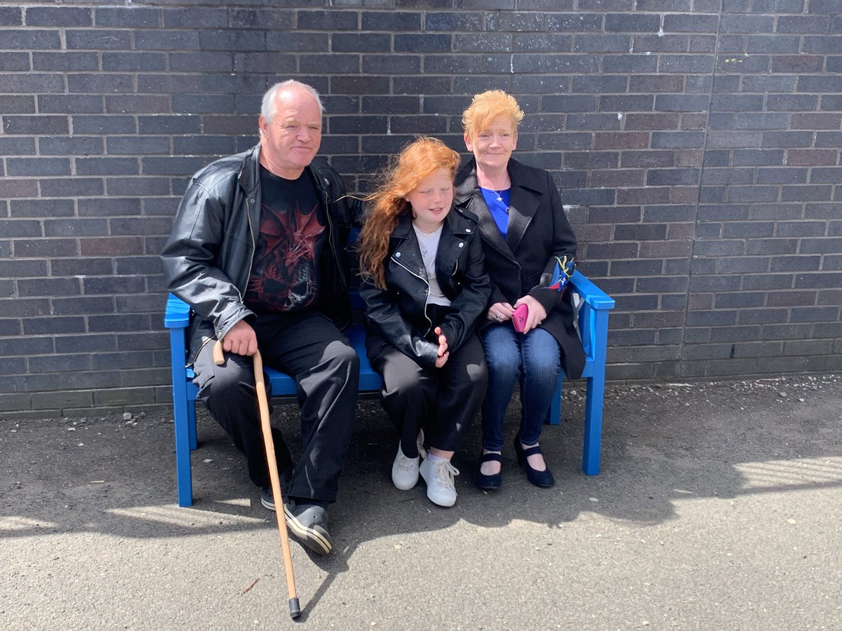LinwoodHigh's tweet photo. A beautiful memorial service was held today in loving memory of William McNally. We would like to thank all of William’s family for their kind words and support.
Below is a picture of William’s bench that was unveiled today. https://t.co/GKD8kSnvv5