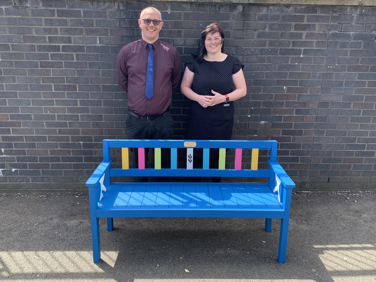 LinwoodHigh's tweet photo. A beautiful memorial service was held today in loving memory of William McNally. We would like to thank all of William’s family for their kind words and support.
Below is a picture of William’s bench that was unveiled today. https://t.co/GKD8kSnvv5