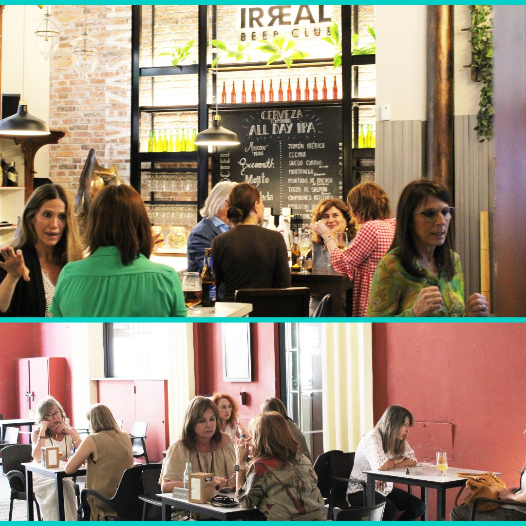 aramearagon's tweet photo. Ayer celebramos nuestro primer Aperitivo-Networking en las instalaciones de El Real (pasaje Ciclón).   Conocimos nuevas socias, hablamos de nuestras empresas… y pasamos un rato muy agradable.
Vuestra acogida fue fantástica y todos los mensajes que hemos tenido después también. https://t.co/lVlYyKgVjh