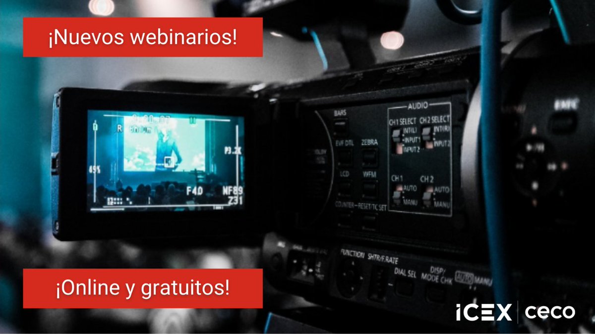 ICEX_CECO's tweet photo. 🚨¡Nuevos webinarios!
👉13/06-19:00:Valoración económico financiera de proyectos de inversión en contexto internacional, con Miguel Rodera.
👉16/06-19:30:Las claves de la Gestión de Personas en contexto internacional, con Jorge de San José.
📢¡Inscríbete!
https://t.co/fDUFjbbPPR https://t.co/CAZXEzueZ3