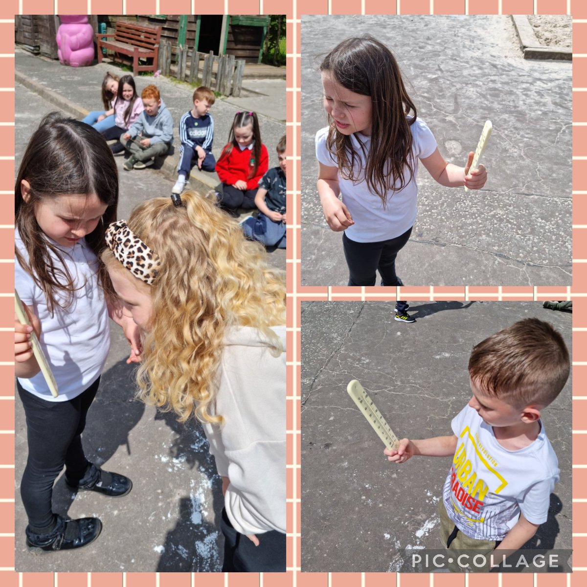 MrsNashHPS's tweet photo. We have been measuring the weather this week. We have been checking the wind direction &amp; using a thermometer to check the temperature. We also made a rain gauge &amp; collected 24cm of water yesterday! 💧 https://t.co/JukpgN0mmt