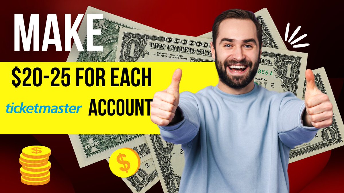 RainbowTicketss's tweet photo. Does anyone want to sell me their TicketMaster account? I'll pay $20-25 per account. Accounts must be from 2017 or prior. For more info, you can text me on Chat.
.
.
.
#ticket #needmoney #easymoney #ticketbroker #makemoney #MondayMotivation #fridayfeeling https://t.co/iYSzMVLUpN